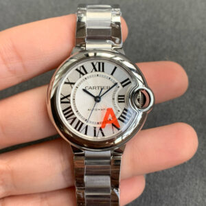 까르띠에 발롱 블루 워치 33mm / 36mm 오토메틱 스틸 WSBB0048 - 이미지 5