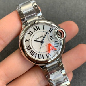 까르띠에 발롱 블루 워치 33mm / 36mm 오토메틱 스틸 WSBB0048 - 이미지 6
