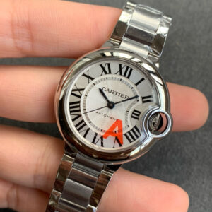 까르띠에 발롱 블루 워치 33mm / 36mm 오토메틱 스틸 WSBB0048 - 이미지 7
