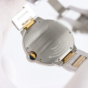 까르띠에 발롱 블루 워치 40mm 오토메틱 콤비 W2BB0022 - 이미지 10