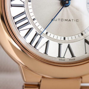 까르띠에 발롱 블루 워치 40mm 오토메틱 로즈 골드 WGBB0039 - 이미지 8