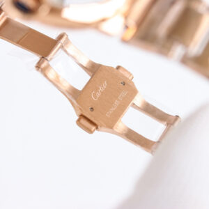 까르띠에 발롱 블루 워치 40mm 오토메틱 로즈 골드 WGBB0039 - 이미지 10