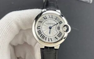 까르띠에 발롱 블루 워치 28mm / 33mm 쿼츠 WSBB0034 블랙 밴드 - 이미지 5