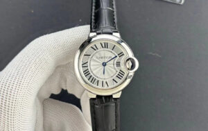 까르띠에 발롱 블루 워치 28mm / 33mm 쿼츠 WSBB0034 블랙 밴드 - 이미지 6