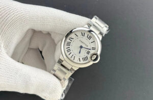 까르띠에 발롱 블루 워치 28mm / 33mm 쿼츠 스틸 WSBB0073 - 이미지 5