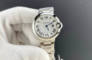 까르띠에 발롱 블루 워치 28mm / 33mm 쿼츠 스틸 WSBB0073 - 이미지 6