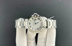 까르띠에 발롱 블루 워치 28mm / 33mm 쿼츠 스틸 WSBB0073 - 이미지 7