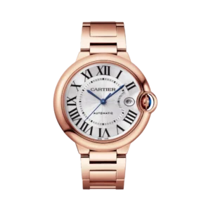 까르띠에 발롱 블루 워치 40mm 오토메틱 로즈 골드 WGBB0039