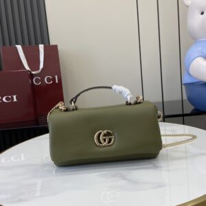 Alternative view of 구찌 GG 밀라노 미니 탑 핸들백 806017-10