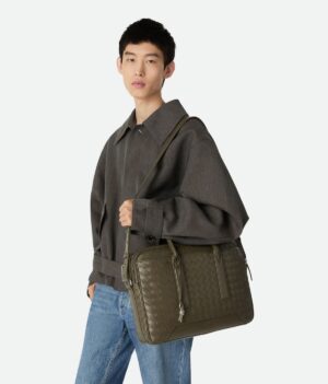 Alternative view of 보테가베네타 겟어웨이 브리프케이스 766361 사이프러스