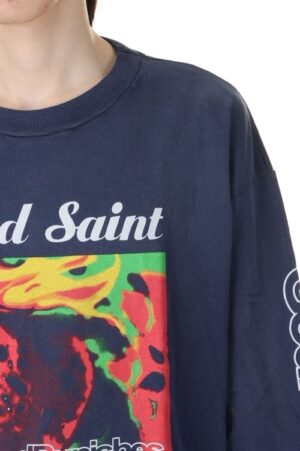세인트 미카엘 DEAD SAINT 그래픽 워싱 롱슬리브 티셔츠 Ceo271 - 이미지 6