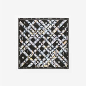 샤넬 더블 페이스 스카프 VI3724