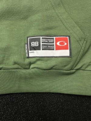 발렌시아가 바스켓볼 01 로고 프린트 후드 스웨트셔츠 Ceo296-3 - 이미지 14