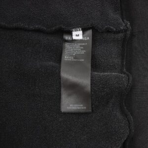 발렌시아가 몽테뉴 워싱 프린트 후드 티셔츠 Ceo319 - 이미지 10