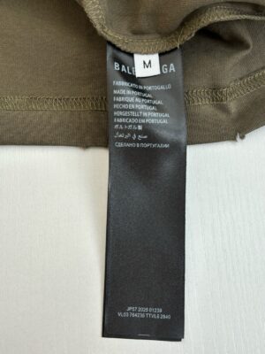 발렌시아가 러버 프린트 라운드 반팔 티셔츠 Ceo320-2 - 이미지 10