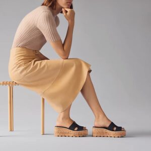 Alternative view of 에르메스 에제 30 웨지힐 샌들 H252323Z