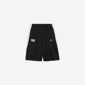 발렌시아가 × NBA 로고 트랙 쇼츠 팬츠 RA4184
