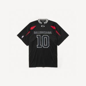 발렌시아가 × NBA 로고 오버핏 티셔츠 RA4185