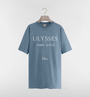 디* ULYSSES 레터링 루즈핏 반팔 티셔츠 RA4250