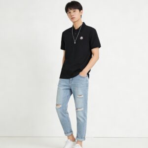 Alternative view of 몽클레어 패치 반팔 폴로 티셔츠 YP2048