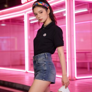 몽클레어 패치 반팔 폴로 티셔츠 YP2048 - 이미지 3