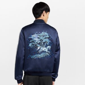 루이비* LV 자수 호스 테피스트리 바시티 자켓 RA4202 - 이미지 3