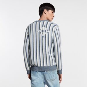루이비* LV 스트라이프 자카드 니트 가디건 RA4203 - 이미지 3