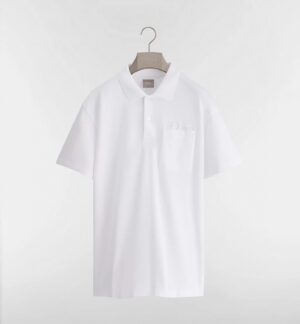 디* 로고 자수 오버핏 폴로 반팔 티셔츠 RA42020-3