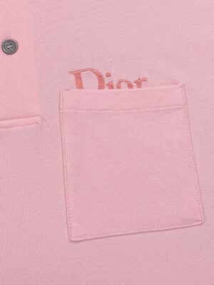 디* 로고 자수 오버핏 폴로 반팔 티셔츠 RA42020-2 - 이미지 10