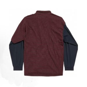 Alternative view of 발렌시아가 BALENCIAGA 체크 패치워크 셔츠 RA4235