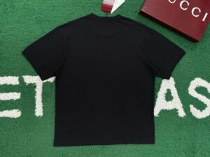 구찌 홀스빗 자수 코튼 반팔 티셔츠 RA4260 - 이미지 3