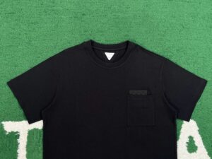 Alternative view of 보테가베네타 미니 패치 포인트 코튼 반팔 티셔츠 RA4271