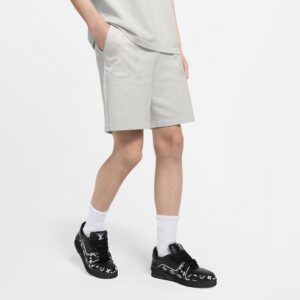 Alternative view of 루이비* 모노그램 자카드 패널 코튼 밴딩 반바지 RA4272-2