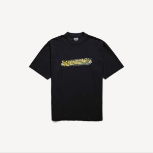발렌시아가 MESSY SPRAY 로고 반팔 티셔츠 RA4283