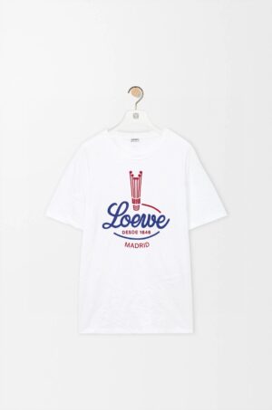 로에* 로고 그래픽 반팔 티셔츠 RA4291-2