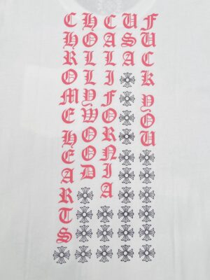 크롬하츠 프린팅 반팔 티셔츠 RA4308-2 - 이미지 5