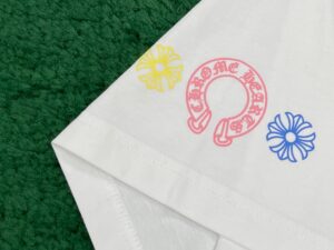 크롬하츠 크로스 레터링 반팔 티셔츠 RA4309-2 - 이미지 6