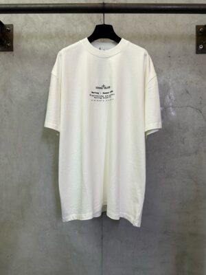 Alternative view of 스톤아일랜드 오버핏 로고 반팔티 66st755-2