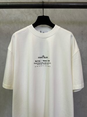 스톤아일랜드 오버핏 로고 반팔티 66st755-2 - 이미지 4