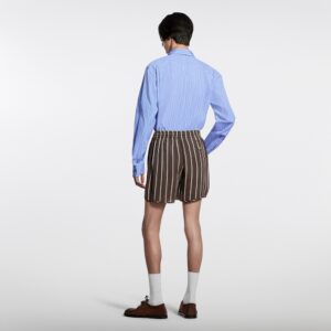 루이비* 스트라이프 밴딩 쇼츠 RA4413 - 이미지 4
