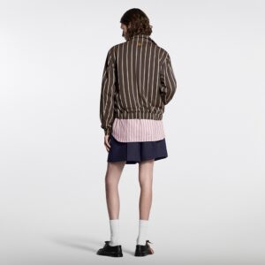 루이비* 스트라이프 집업 트랙 자켓 RA4400 - 이미지 5