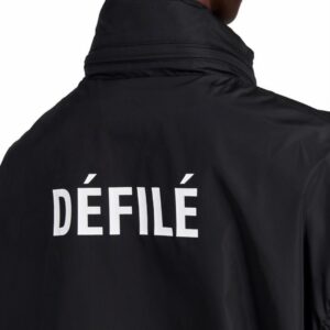 발렌시아* DEFILE 더블레이어 윈드브레이커 자켓 블랙 LK302 - 이미지 6