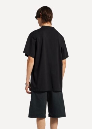 발렌시아* 3B 핑크 로고 자수 프린트 오버핏 LK304 - 이미지 4