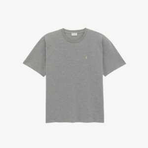 생로* 르 카산드르 미니 로고 자수 반팔 티셔츠 RA4648-3