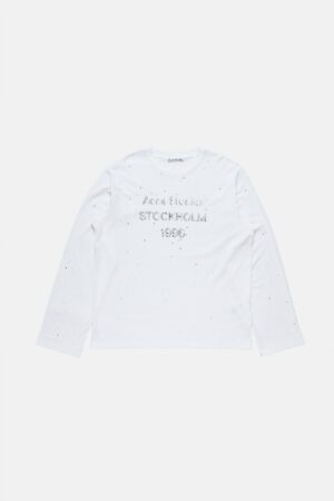 아크* 로고 크리스탈 롱슬리브 티셔츠 RA3021-2
