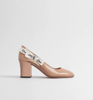 디* J'Adior 페이턴트 레더 슬링백 펌프스 7.5cm 힐 504845-2