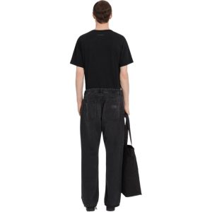 메* 마르지엘라 페인팅 워시드 루즈핏 데님 팬츠 YP2031 - 이미지 5