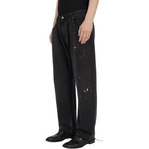 Alternative view of 메* 마르지엘라 페인팅 워시드 루즈핏 데님 팬츠 YP2031
