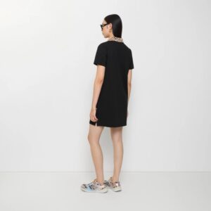 버버리* 빈티지 체크 칼라 폴로 원피스 RA3503 - 이미지 3