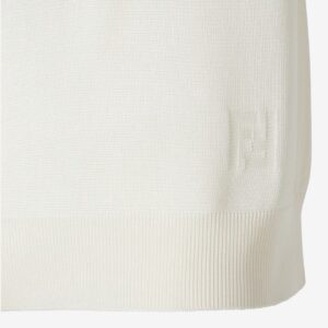 펜* FF 자카드 카라 니트 폴로 셔츠 RA3583 - 이미지 3